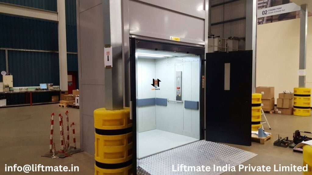 warehouse cargo elevator, hydraulic goods lift - Liftmate India private limited